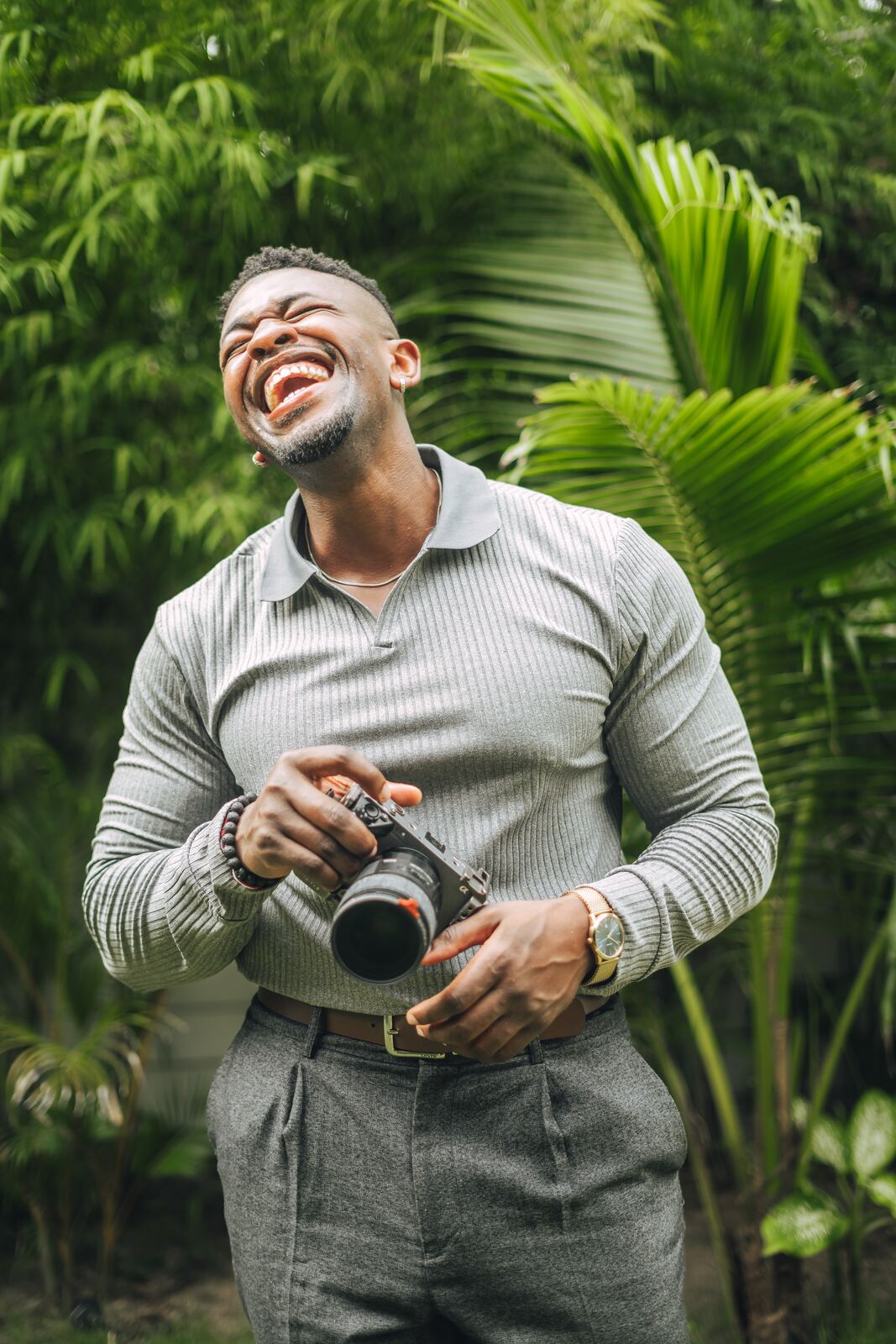 Ade Adesokan, founder of Empowered Collective Studio, portrait